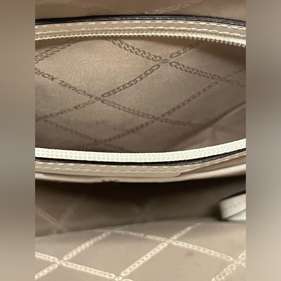 Michael Kors Monogram White and Grey Tote - Picture 13 of 15